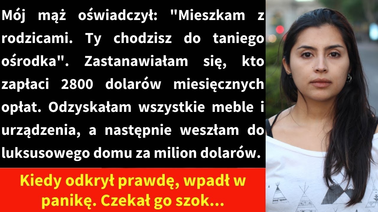 Mój mąż powiedział  