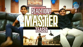 Master Teaser | REACTION | Thalapathy Vijay | Vijay Sethupathi | Lokesh Kanagaraj | #GunnyReviews |