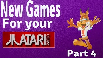 New games for your Atari 2600 Part 4
