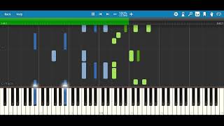 Jelly roll Morton - New Orleans Blues (piano tutorial on honky-tonk piano)