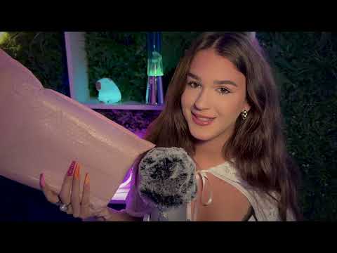 ASMR Unboxing de mes nouveaux triggers (très relaxante)