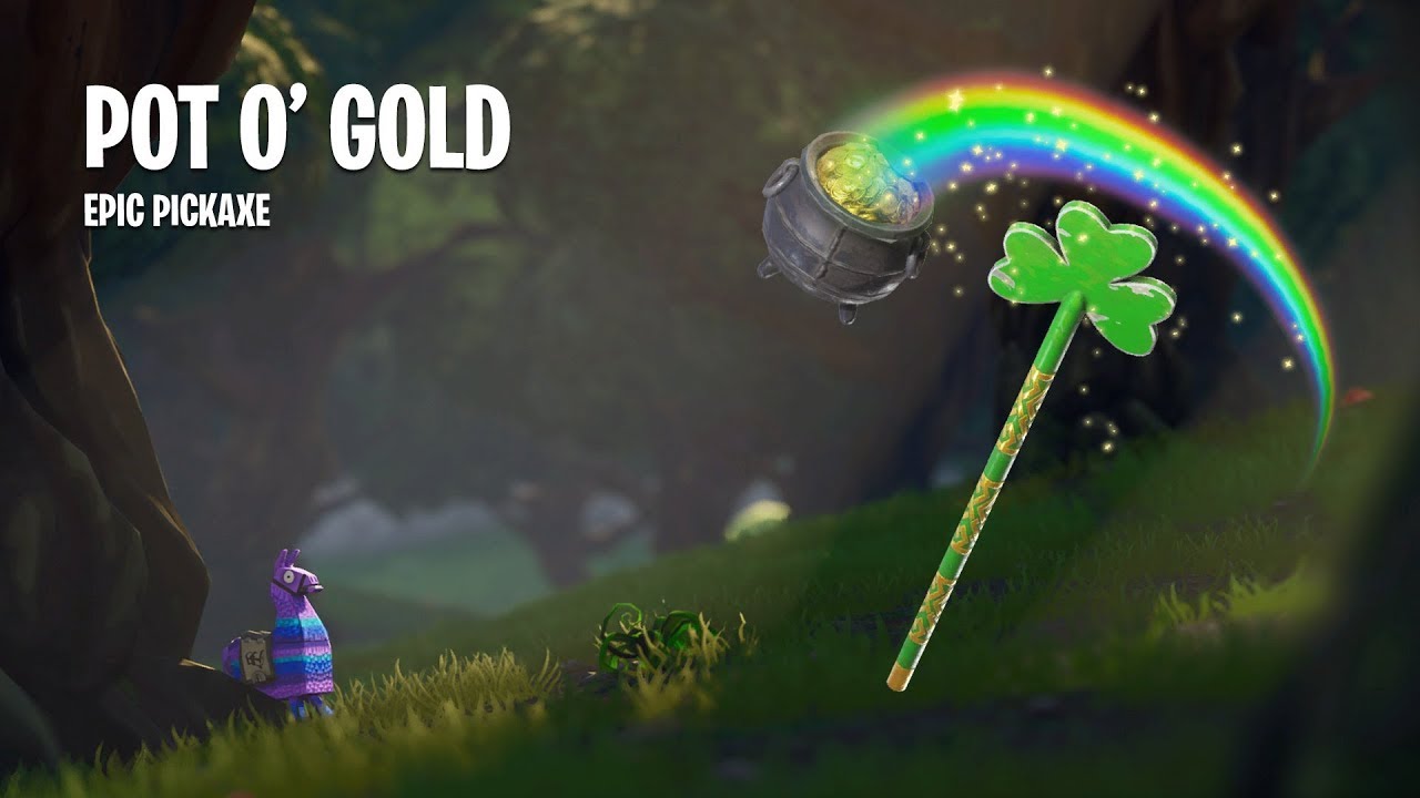 Pot O' Gold | Epic Pickaxe | Fortnite Battle Royale