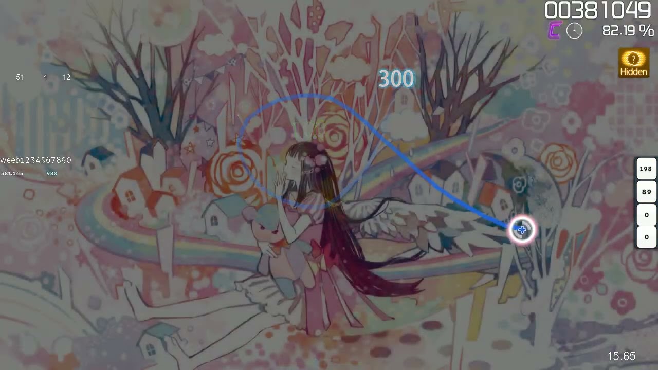 1445905 sajou no hana Evergreen played by weeb1234567890 (osu!)