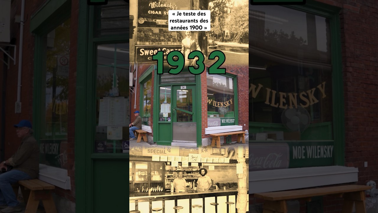 Je teste un restaurant de 92 ans ! #food #montreal #découverte #restaurant