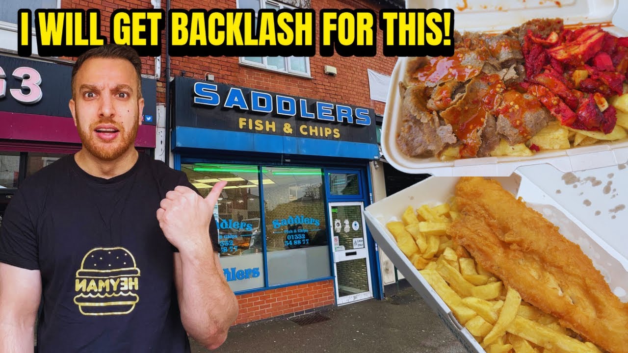 This FISH & CHIPS ...Was A DISASTER! Saddlers In Derby