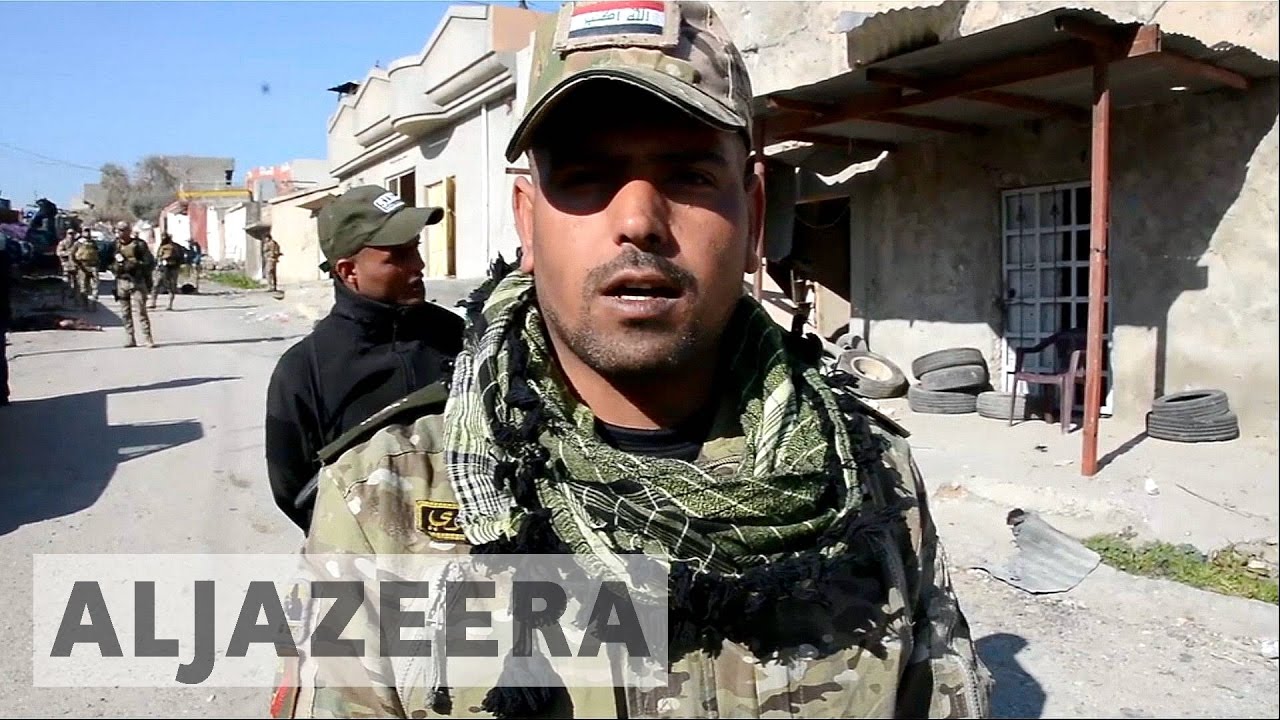 الجيش العراقي يقصف مواقع تنظيم داعش وسط عملية التقدم نحو مطار الموصل
