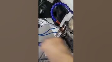 armature comutator turning machine