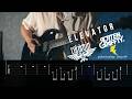 coldrain - Elevator (ROTTENGRAFFTY cover) / エレベーター【ギター練習用 ギタータブ譜 Guitar TAB Guitar cover】
