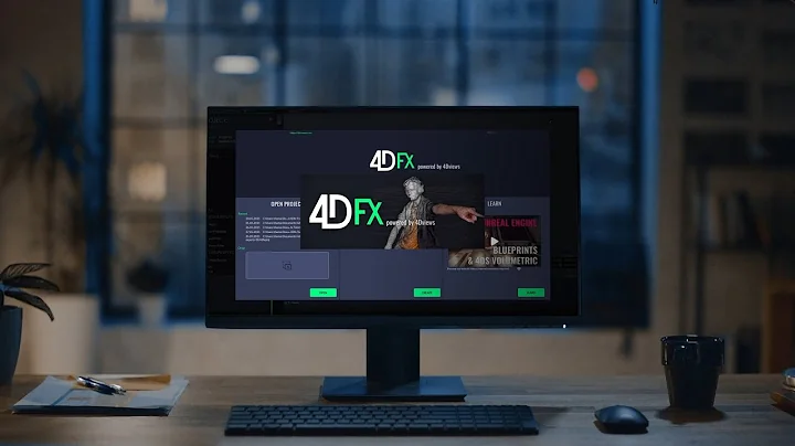 4Dfx - Volumetric Video Editing Software