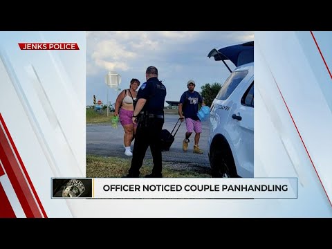 Jenks Police Officer Helps Couple Travel To San Antonio