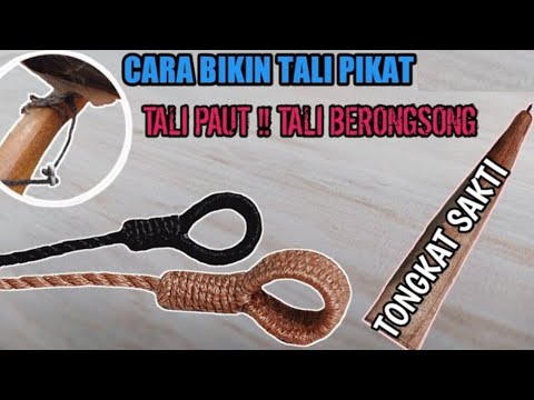 Cara Buat Tali Kaki Perkutut
