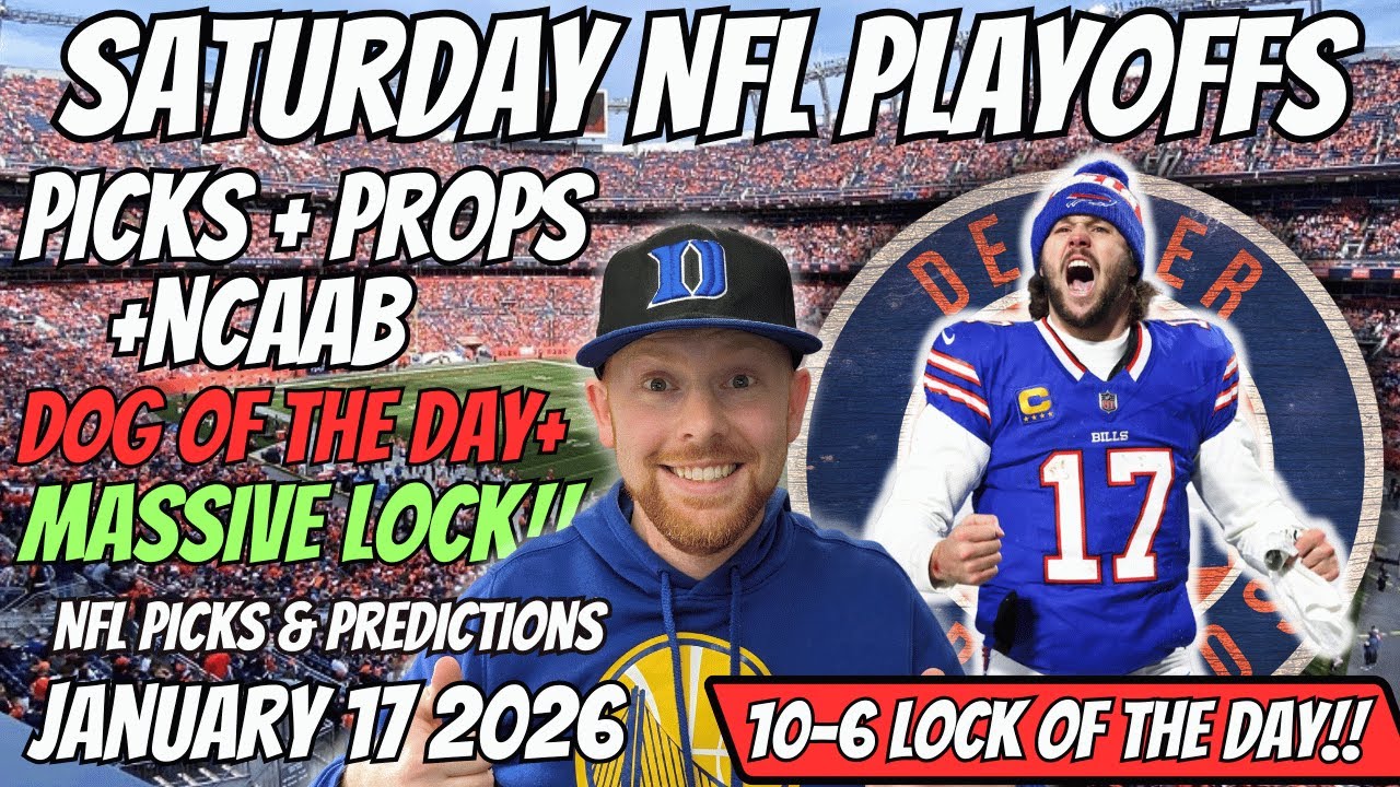 NFL Picks Today Saturday 1/17/2026 | Bills vs Broncos & 49ers vs Seahawks NFL Props Today