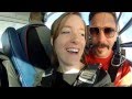 1st time skydiver's hilarious and terror-filled reaction.