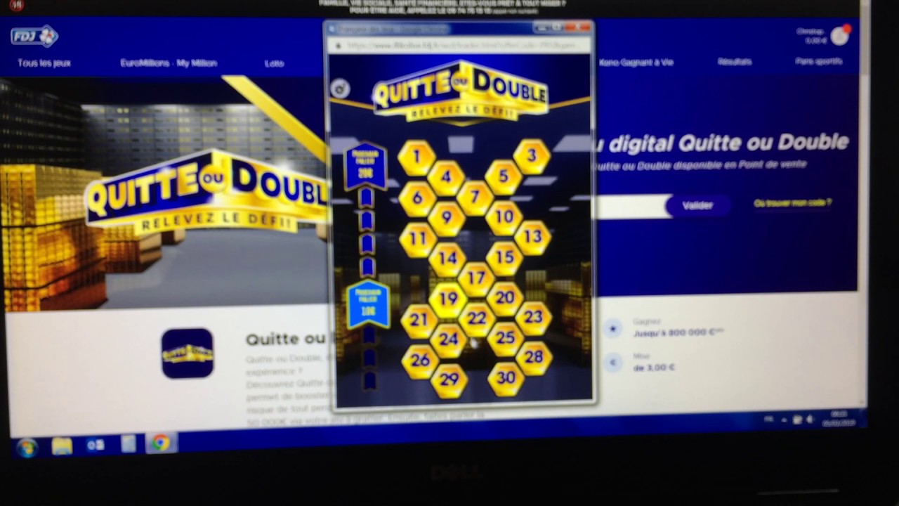 Quitte Ou Double Fdj Illiko Je Teste L Etape 2 Pour Booster Mon Gain Youtube Quitte Ou Double Fdj Illiko Je Teste L Etape 2 Pour Booster Mon Gain Youtube