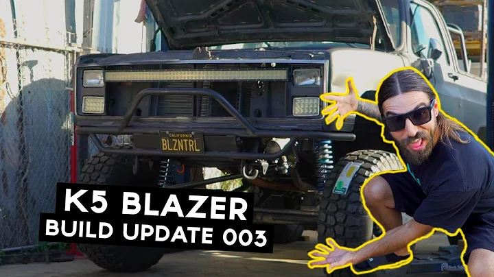 K5 Blazer gets Long Travel Coilover Front End: Episode 3