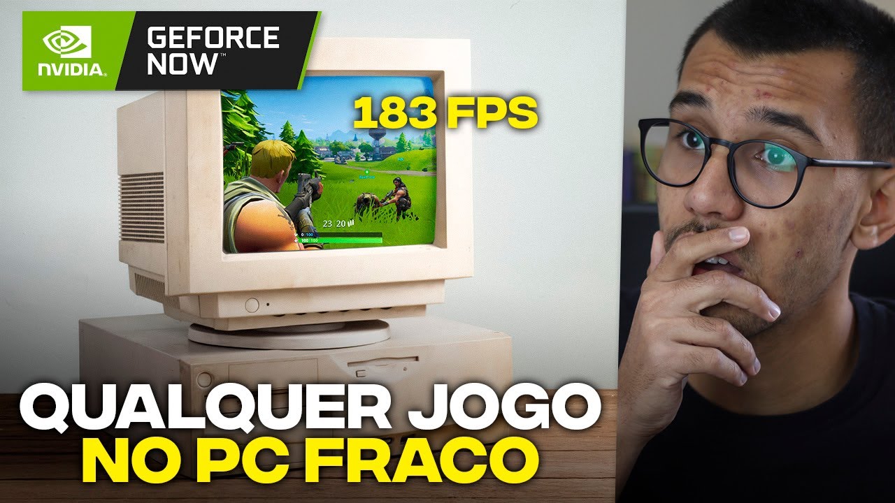 Como Jogar Qualquer Jogo em Pc Fraco com Geforce Now Brasil Grátis l Google  Chrome 