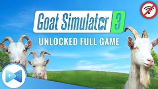 Goat Simulator 3 MOD APK: UNLOCKED Full Game &amp; All DLCs | OFFLINE Android Game