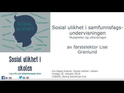 Video: Hvordan ville sociologi og antropologi bidrage til den bedre forståelse?