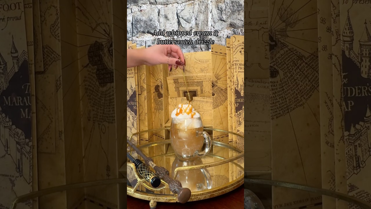 The best Butterbeer you’ll ever have 🍺🦉⚡️