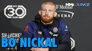 Bo Nickal Denies Jamie Pickett's Claim Of Low Blow: 'I'm Not A Cheater' | UFC 285