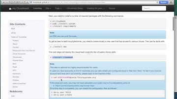 03 Cloudmesh: Quick Install