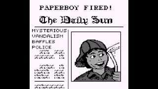 Game Over: Paperboy (Game Boy)