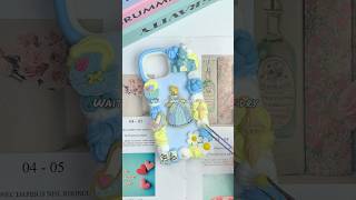 Asmr making Princess Cinderella decoden phone case order#phonecasediy #craft  #disneyprincess