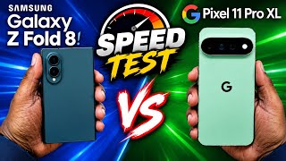 Samsung Galaxy Z Fold8 vs Google Pixel 11 Pro XL Speed Test