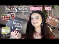 FEBRUARY 2022 BOXYCHARM UNBOXING + TRY ON