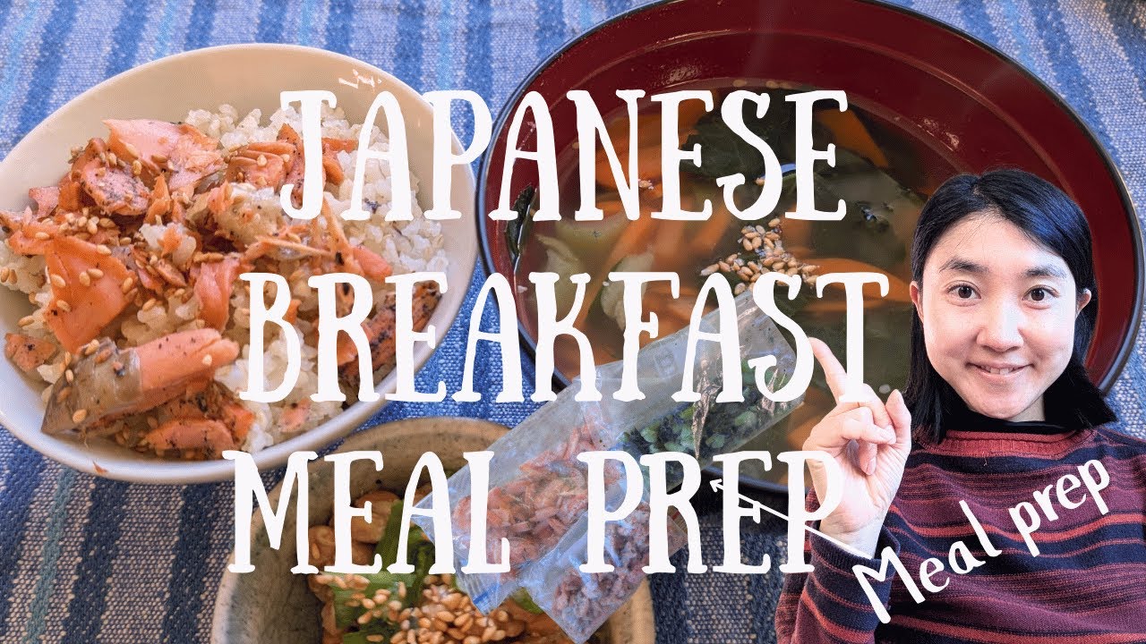 Easy & Healthy Japanese Breakfast for Weekdays