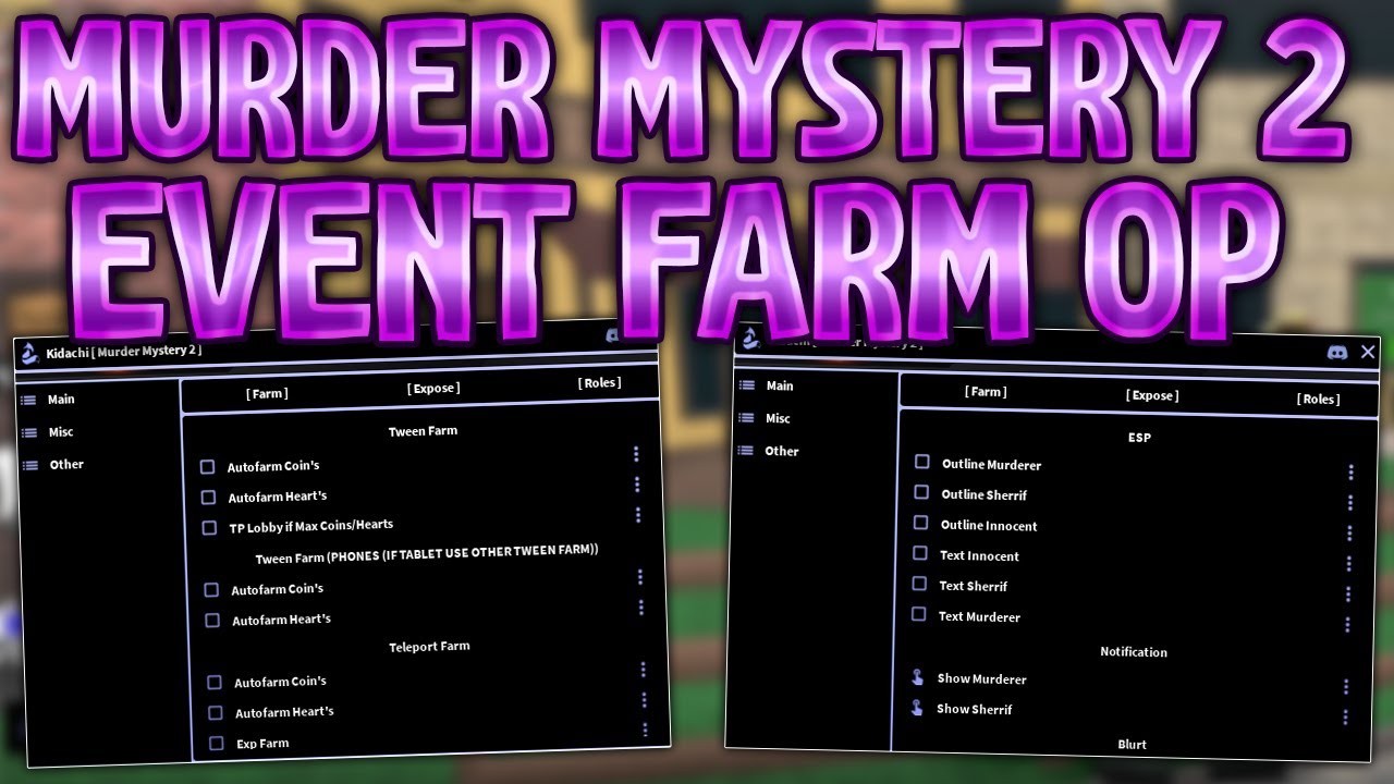 Murder Mystery 2 VoidHub Script: Esp,Teleport,Xray (Mobile Gui) - CHEATERMAD