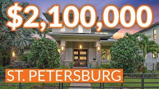 Inside A $2,100,000 Contemporary Home In Historic Old Northeast | 135 9th Avenue NE, St. Petersburg