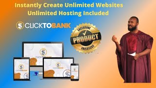 click To Bank ReviewInstantly Create Unlimited Websites how to make money online 