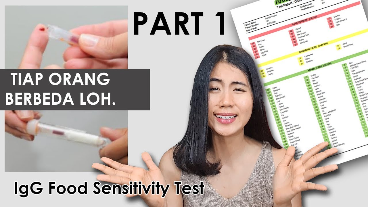 ADA TES MAKANAN PENYEBAB JERAWAT!! (PART 1) - IgG Food Sensitivity Test ...