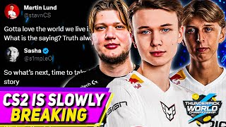 CS2 is Broken, Elevator Bug, Rapid Fire Glitch, S1mple LEAVING