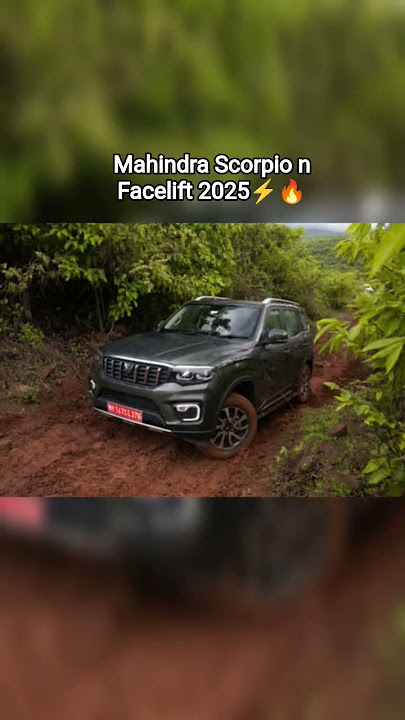 Mahindra Scorpio n facelift 2025⚡🔥 model #review #car #mahindra #youtube #mahindrascorpio