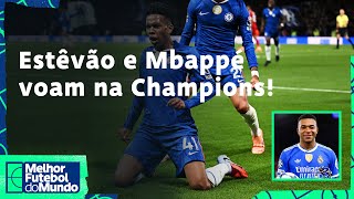 ESTÊVÃO DEITA NO BARÇA, MBAPPÉ FAZ QUATRO, ARSENAL AMASSA BAYERN; SLOT VAI CAIR NO LIVERPOOL?