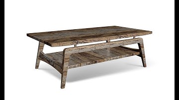 3Ds Max Wood Table modeling Unwrap uv #vray