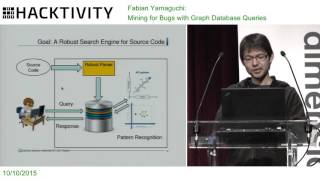 Fabian Yamaguchi – Mining for Bugs with Graph Database Queries