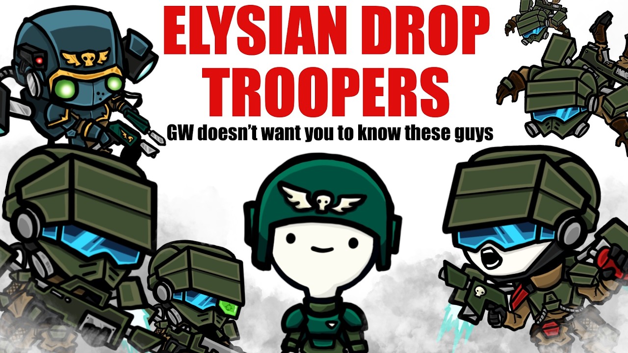 The ORIGINAL Helldivers: The ELYSIANS| Warhammer 40k Lore