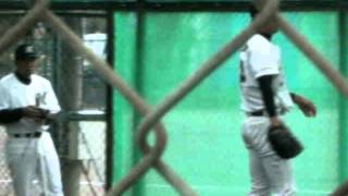 20111102マリーンズ秋季キャンプ9吉見.AVI