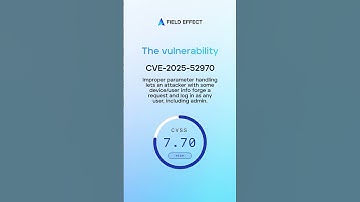 CVE 2025 52970 - Aug 18, 2025