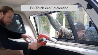 How to insulate, carpet, and seal windows in your truck cap!