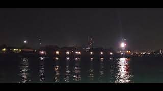 Undaunted/Pere Marquette 41 Sailing on the St. Clair River In Port Huron, MI (7-21-2023)