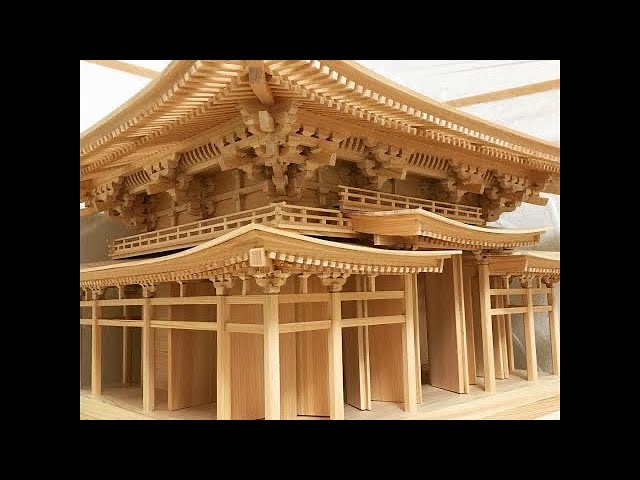 ハンドメイド平等院鳳凰堂 1/75 平等院 鳳凰堂 – ウッディジョー