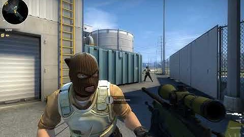 CSGO Nuke CASUAL BOT MATCH - T