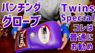 Twins Special のパンチンググローブ 最初に購入するグローブとしてお勧め サンドバッグを正しい手の角度で打つ練習に ボクシンググローブをお持ちの方にもお勧めです 人気のツインズスペシャル