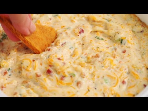 Warm Ranch Crack Dip Recipe With Bacon And Cream Cheese