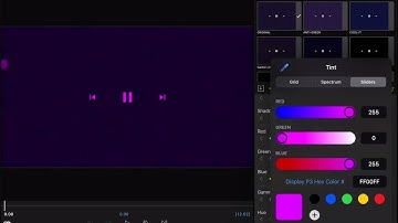 How to Make RGB to BGR on LumaFusion