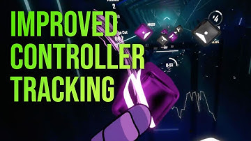 Crystal controller tracker tested with a high NPS song in Beat Saber